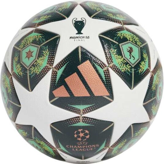 Adidas UCL Competition 24/25 Knockout Phase Ball White/Solar Green/Shadow Slime 5