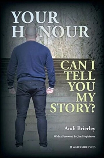 Your Honour Can I Tell You My Story? Av Andi Brierley