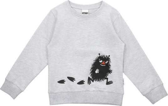 MUMIN Pigg Collegetröja   Grey   92