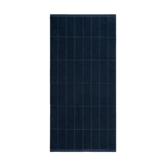 Marimekko Tiiliskivi håndkle 70 x 150 cm Dark blue