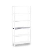 RAACO Hylder, 400 mm. B?reevne 100 kg. pr. hylde j?vnt fordelt. Farve: Galvaniseret - (5 stk.) RAACO Hylder, 400 mm. B?reevne 100 kg. pr. hylde j?vnt fordelt. Farve: Galvaniseret - (5 stk.)