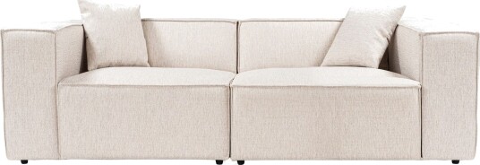Kaolins Sofa 2 seter   Lys brun