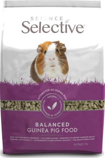 Science Selective Marsvinfôr 2 X 1.5 kg