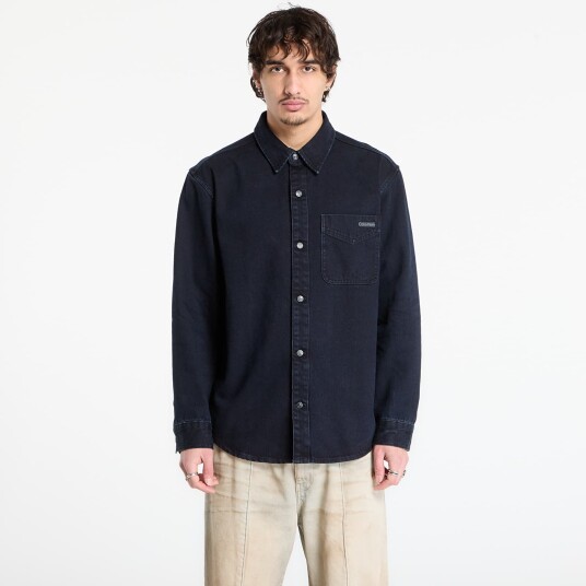 Calvin Klein Jeans Blue Black Stone 90S Overshirt - Navy - M