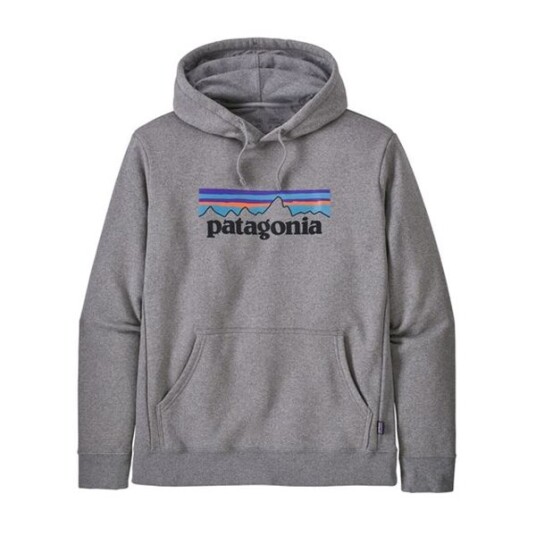 Patagonia P-6 Logo Uprisal Hoody Gravel Heather XL