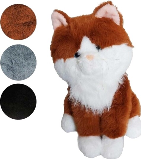 Plysj Kattepass 35 Cm Blanding