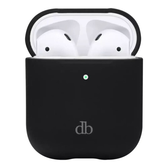 dbramante1928 AirPods 1 & 2. gen. Costa Rica Silikon Deksel 100% Resirkulert Plast Night Black