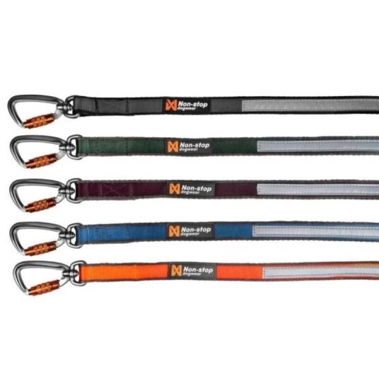 Non-Stop Dogwear Move Leash Svart 10 Mm X 1.5 M