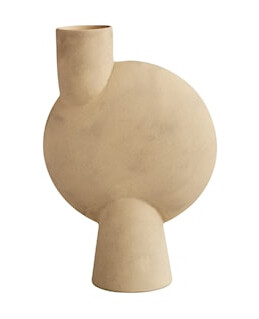 Sphere Vase Bubl Big Sand Sphere Vase Bubl Big Sand