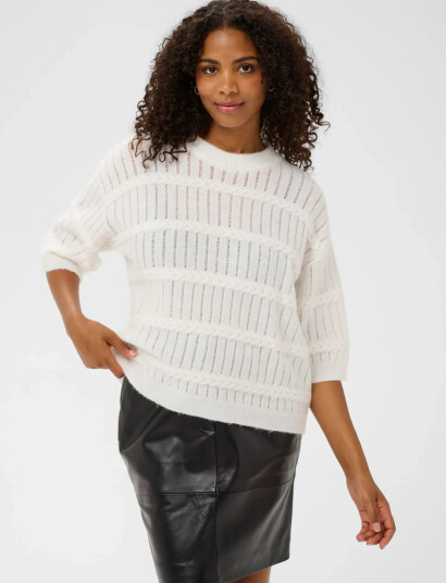 Kaffe Kamonia Pullover White L