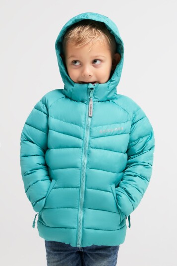 Nordbjørn Cortina Puffjakke Teal 116