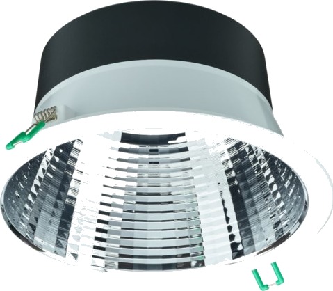 Philips Coreline Downlight Dn142b 2000 Lm/830 Ø200 20W Hvit Med Alureflektor Dali