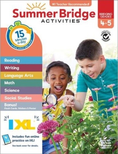 Summer Bridge Activities Grades 4   5