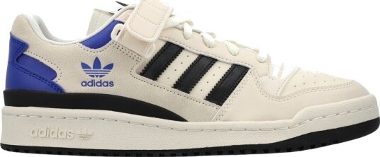 Adidas Originals Sneaker Forum Lav Hvit/Svart/Blå Kvinner størrelse 39⅓