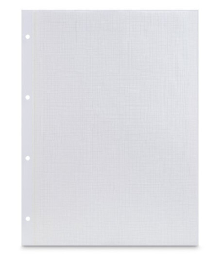 Hama 00007556, Hvit, Fotoark Kartong, Hvit, 25 Ark, 233 Mm, 310 Mm