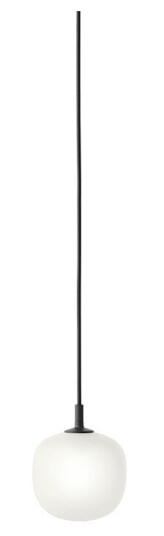 Muuto Rime Pendant 12 cm Opal / Black Muuto Rime Pendant 12 cm Opal / Black
