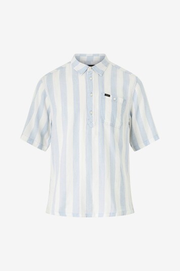 Lee Skjorte Popover Shirt SS Blå