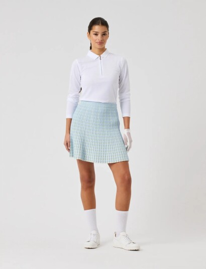 Daily Sports Knit Skort 45 Cm   Blue   S