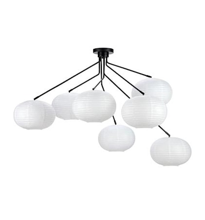 Markslöjd Galaxy Taklampe 7 Hvit/Svart 1533400-04-0 1672015-01-0 Markslöjd Galaxy Taklampe 7 Hvit/Svart 1533400-04-0 1672015-01-0