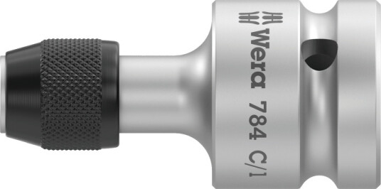 Wera 784 C/1 Bitsskrutrekkeradapter 1/4" til 1/2" 50 mm med Hurtigchuck Wera 784 C/1 Bitsskrutrekkeradapter 1/4" til 1/2" 50 mm med Hurtigchuck