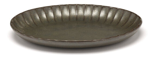 Serax Inku oval serveringsskål M 15,4 x 22 cm Green