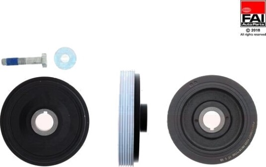 Remskivesett veivaksel FAI AutoParts FVD1038K