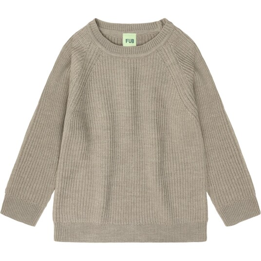 FUB Oat Melange Raglan Sweater 90 FUB Oat Melange Raglan Sweater 90