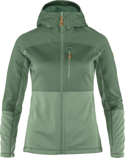 Fjellreven Women's Abisko Trail Fleece XS , Patina Green Fjellreven Women's Abisko Trail Fleece XS , Patina Green