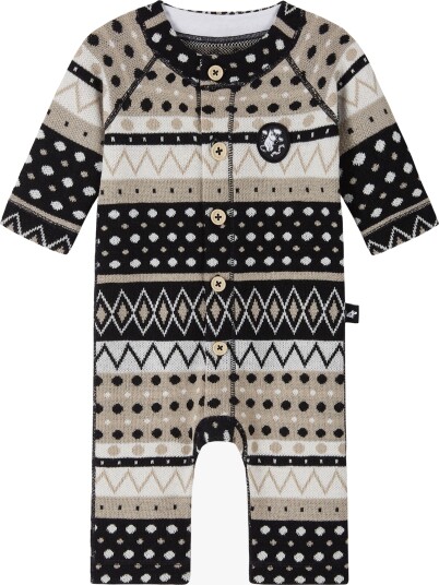 Reima Moomin Myk Ulldress, Black, 62-68
