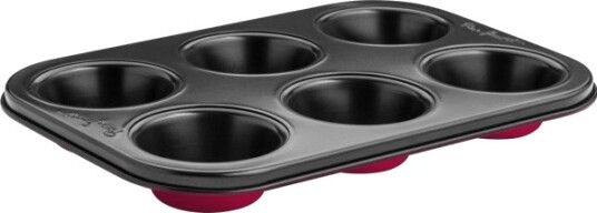 Lamart Lt3071 Muffinsform Rektangulær Flat Overflate  60 °C 230 °C Sort Rød