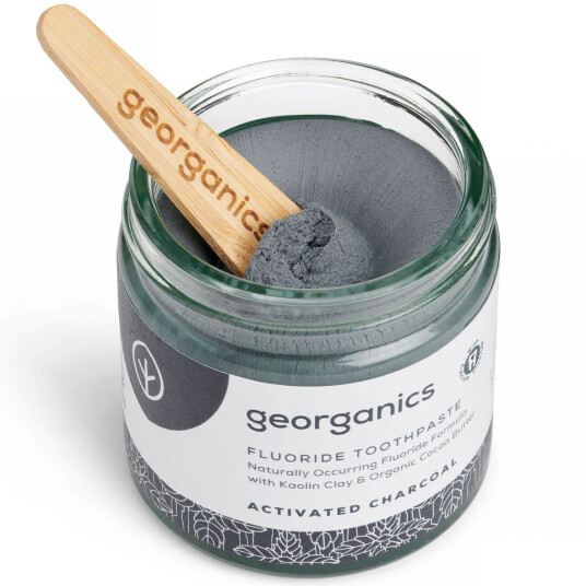 Økologisk tannkrem GEORGANICS Mineral Charcoal Fluor 120 ml Økologisk tannkrem GEORGANICS Mineral Charcoal Fluor 120 ml