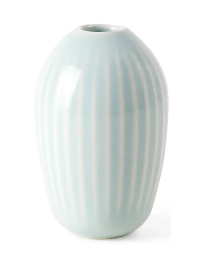 Kähler Hammershøi Vase H8.5 Cm Mint Blue H8.5CM Kähler Hammershøi Vase H8.5 Cm Mint Blue H8.5CM