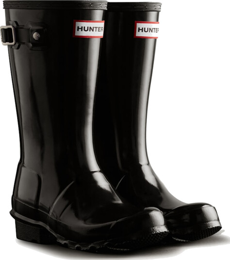 Hunter Junior Originals Gloss Boot Sort 31