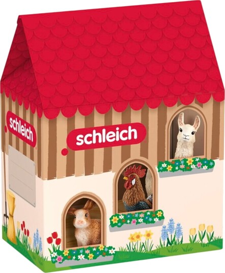 Schleich Farm World Påskestall 3 Deler 42813 Schleich Onesize Lekedyr