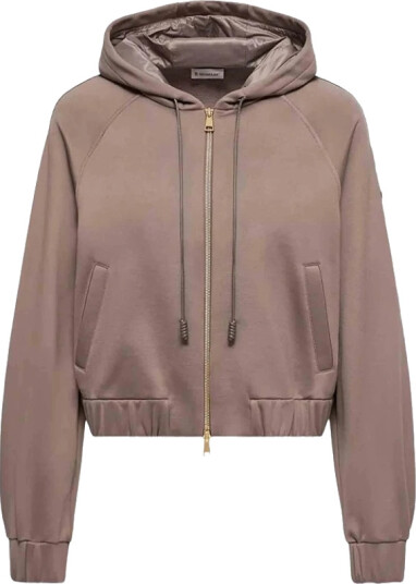 Moncler Dame Gensere & Hettegensere Brun S,