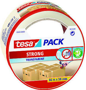 Tesa emballeringstape transparent 66 m x 50 mm
