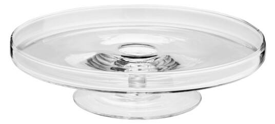 VEGA Kakefat Nora med fot; 38x15 cm (ØxH); Transparent