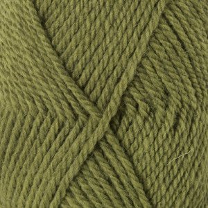 Drops Alaska Garn Unicolor 45 Lys Oliven