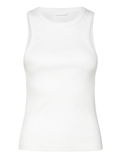 2NDDAY 2Nd Purity Tt   Daily Cotton Rib   White   M