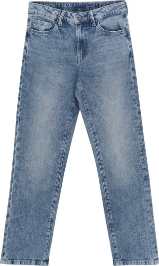 Indian Blue Jeans Jeans Vid Loose PassforMedium+ Denim Indian Blue Jeans 12 år 152 Jeans Blå