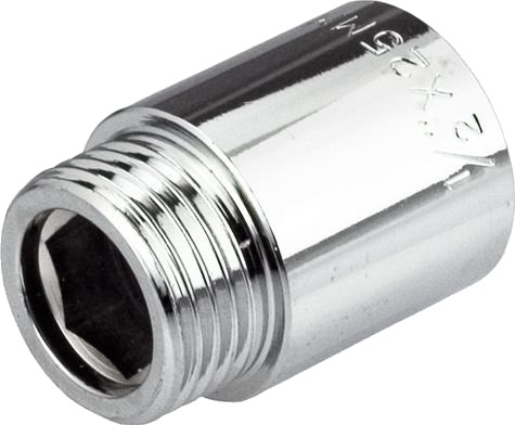 Perfexim Chrome Messingforlengelse 1/2" X 30 Mm (07-521-1530-000)