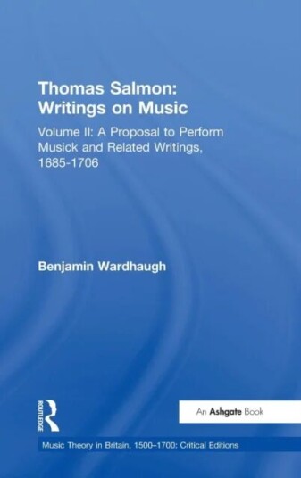 Thomas Salmon: Writings On Music Av Benjamin Wardhaugh