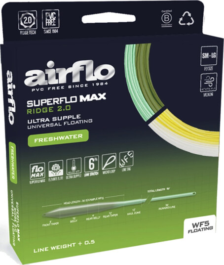 Airflo Superflo Max Ridge 2.0 Ultra Supple Universal Taperl