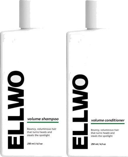 ELLWO Bundle Volume Shampoo 250 ml & Conditioner 250 ml