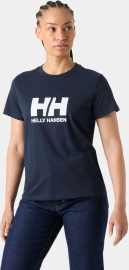 Helly Hansen HH Logo 3.0 T skjorte Dame Marineblå M