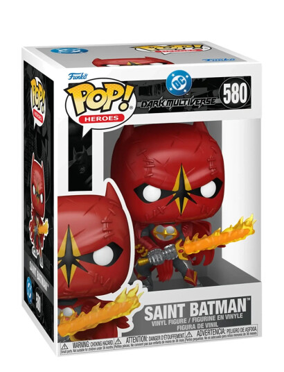 Funko Pop Dcdm Saint Batman Figur Rosa