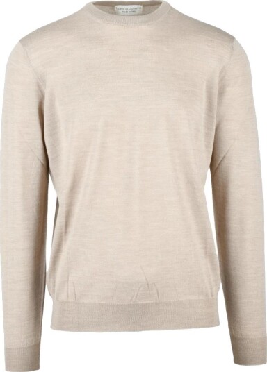 Filippo De Laurentiis Herre Strikkevarer Beige 5XL,