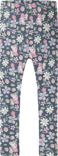 Name It Leggings - Rib - NmfJundi - Vintage Indigo - Name It - 3 år (98) - Leggings Blå Marineblå Rosa
