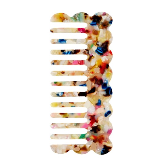 Kicks Beauty KICKS Beauty Detangling Comb Confetti Marbled Kicks Beauty KICKS Beauty Detangling Comb Confetti Marbled