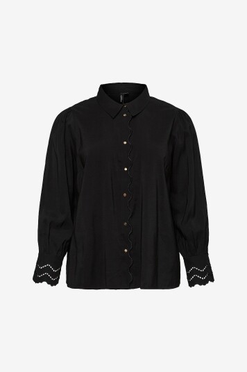 Vero Moda Curve   Skjorte vmcHenrietta LS   Svart